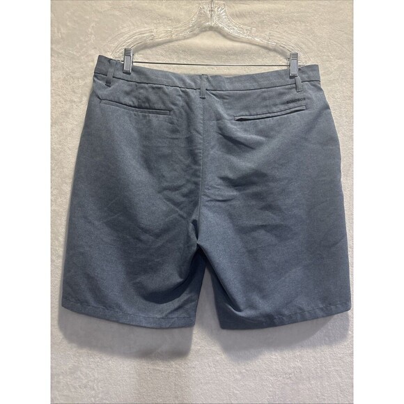 Bonobos Golf Performance Link Standard Fit 9" Shorts Downpour Heather Blue 36 - Picture 7 of 16